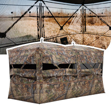 Load image into Gallery viewer, Barronett Blinds® Beast™, Portable Hunting Blind, Wide Blind, Fence-Line™ Camo, 140” x 70” x 80”, BE651FT
