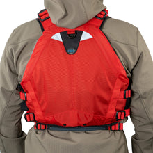 Load image into Gallery viewer, BLUESTORM Kinetic Fishing Life Jacket (PFD) | Fully Adjustable | Slim Back | Large Pockets | US Coast Guard Approved | for Kayaking, Fishing and More (Nitro RED, Small/Medium)
