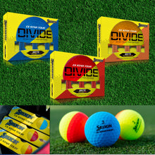 Load image into Gallery viewer, Srixon Q-Star Tour Divide Golf Balls, Red/Yellow

