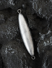 Load image into Gallery viewer, BLUEWING Torpedo Sinker Through Wire Fishing Weight Saltwater Bullet Lead Double Ringed, 20 oz, 2 Pack
