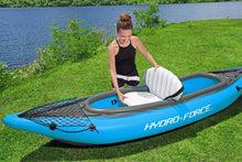 Load image into Gallery viewer, Hydro Force Cove Champion X2 10' 2-Person Inflatable Kayak Set with Paddles
