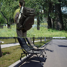Load image into Gallery viewer, Luxury Fishing Chair Adjustable Height Chairs Folding Camping Chair Portable Compact For Outdoor Camp Beach Travel Picnic Hiking

