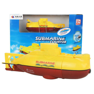 Radio RC Submarine 6 Function Electric Mini  Speed Boat