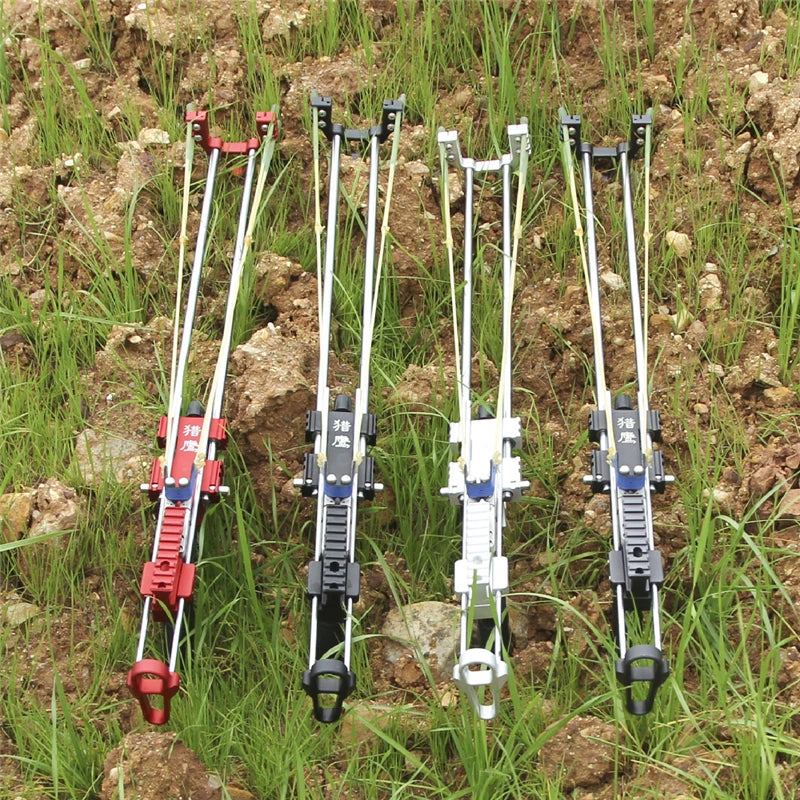 New Wolf King Slingshot Hunting Powerful Catapult Mechanical Slingshot