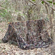 Load image into Gallery viewer, Camouflage Net Camo Netting American four-color jungle Single Cut Flower Garden Tent Shelters For Hunting Blind Tourism  Camping
