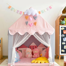 Load image into Gallery viewer, Children Play Tent Princess Castle House Game Room
