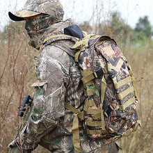Load image into Gallery viewer, Waterproof Bionic Camouflage Hunting Fishing Backpack Wear Resistant Oxford Fabric 40L Multi-Functional Double Shoulder Bag
