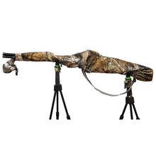 Load image into Gallery viewer, Gun Slicker Scoped Rifle Case, Water Resistance Camo Shotgun Case, Rifle Sleeve Cover Fast Gun Case for Shooting Hunting
