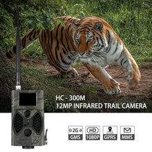 Load image into Gallery viewer, Outdoor 2G HC300M 1080P Cellular Trail Cameras Wild Trap Game Night Vision Hunting Security Wireless Waterproof Motion Activated
