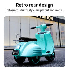 Load image into Gallery viewer, Electric Motorcycle Baby Three-Wheel Electric Car Ride-On Toys Double Kids Tricycle for Kids 1-6 Years Old With Music Charging
