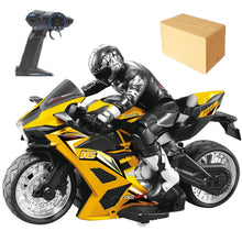 Load image into Gallery viewer, 1:10 Scale Simulation Remote Control Motorcycle Shock Absorb Tires Anti-Collision 60Mins Flight Time 80M Control Distance RC Toy
