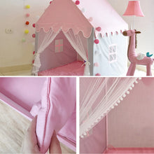 Load image into Gallery viewer, Children Play Tent Princess Castle House Game Room
