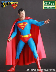 DC Superman Super Man Hero BJD Articulated Action Figure Collectible Toy