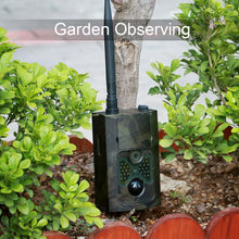 Load image into Gallery viewer, 2G SMS SMTP Trail Camera Photo Traps Cellular Mobile Hunting Wildlife Cameras HC550M Wireless Surveillance Cams

