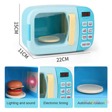 Load image into Gallery viewer, Kid&#39;s Kitchen Toys Simulation Microwave Oven Educational Toys
