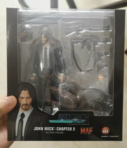 John Wick with Dogs PVC Collectible Joints Moveable Action Figure Toy