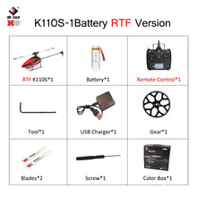 Load image into Gallery viewer, Original XK K110 Updated WLtoys XK K110S 2.4G 6CH 3D 6G System Brushless Motor RC Quadcopter Remote Control Toys For Kids Gifts
