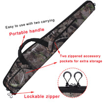 Load image into Gallery viewer, 40/44/48/52 Inch Camouflage  Rifle Case Soft Shotgun Bag with Adjustable Shoulder for Scoped Rifles
