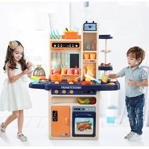 Kitchenware Set 65pcs Pretend Play Simulation Kitchen Children's Cooking Toys