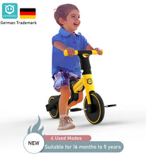 Load image into Gallery viewer, COLU KID®  4  into 1 Children Bicycle Tricycle Two Wheel Bike Baby Balance Bike Kids Scooter Baby Stroller for 1-6 Years Old
