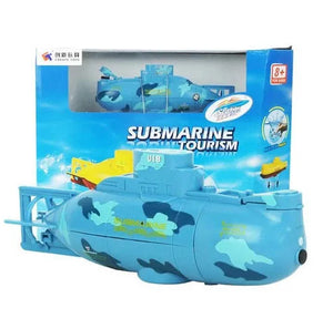 Radio RC Submarine 6 Function Electric Mini  Speed Boat