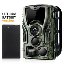 Load image into Gallery viewer, Trail Hunting Camera With 5000Mah Lithium Battery 16MP  HC801ALI 1080P IP65 Waterproof Photo Traps 0.3s Wild Surveillance
