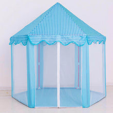 Load image into Gallery viewer, Girl&#39;s Castle Playhouse Outdoor Garden Kids Folding Beach Tent
