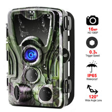 Load image into Gallery viewer, Wireless Hunting Camera Trail Night Vision Cameras HC801A 20MP 1080P  IP65 Photo Trap 0.3s Trigger Wildlife Surveillance
