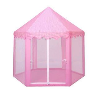 Girl's Castle Playhouse Outdoor Garden Kids Folding Beach Tent