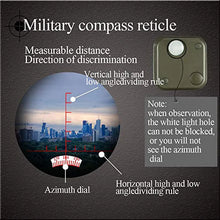 Load image into Gallery viewer, 10X50 Optics Military Binocular Telescope Waterproof Shockproof Spotting Scope with Compass for Camping Travel Hunting Boshiren

