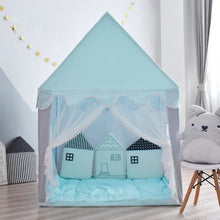 Load image into Gallery viewer, Indoor Game Room children tent Include Colored lights, mat Kids Playhouse
