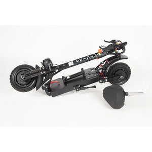 Adult Foldable Electric Scooter Instead Of Lithium Battery Electric Power Assisted Dual-drive Off-road Scooter