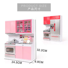 Load image into Gallery viewer, Miniature Simulation Kitchen Toys Cooking Model Child Interaction
