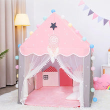 Load image into Gallery viewer, Children Play Tent Princess Castle House Game Room
