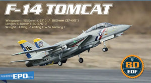 RC Jet Model F-14 Tomcat with Variable Sweep Wing KIT