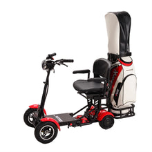 Load image into Gallery viewer, 4 wheel mobility medical fold up fat tire golf scooters for adults handicapped for elderly
