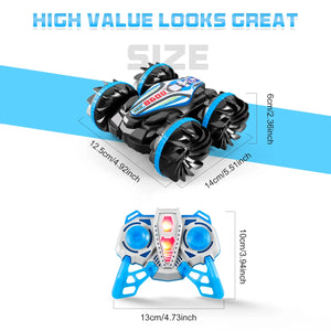 2.4G Remote Control Stunt Car Double Sided Flip Driving Drift