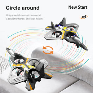 2.4G 6CH Remote Control V17 Fighter Hobby Plane Glider Airplane