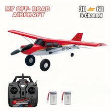 Load image into Gallery viewer, Qidi560 RC Plane Moore M7 Off-road 4CH Remote Control Airplane Brushless Fixed Wing Aircraft Model EPP Foam Toys for Children
