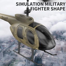 Load image into Gallery viewer, MD500 Scale RC Helicopter 6-Axis Gyro Stabilized Easy One-Click Takeoff/Landing Remote Control Aircraft Model Toys for Boys Gift
