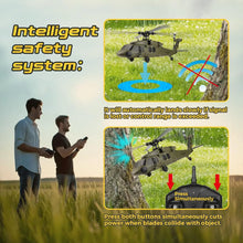 Load image into Gallery viewer, WLtoys K170 Brushless 4-CH RC Helicopter,Full-Scale UH60L Black Hawk,6-Axis Gyroscope, One Key Take-Off/Landing with 3 Batteries
