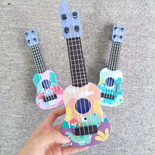 Load image into Gallery viewer, 4 Strings Animal Ukulele Guitar Toy Ukulele Nylon Strings Simulation Ukulele Toy Lightweight Playable Small Guitar Toy
