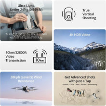 Load image into Gallery viewer, DJI Mini 3 (DJI RC), Lightweight Mini Drone with 4K HDR Video
