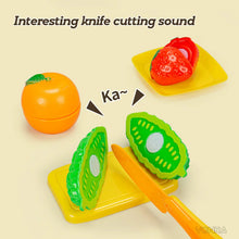 Load image into Gallery viewer, Fruits&amp;Vegetable Model Kitchen Pretend Play Cutting Toys
