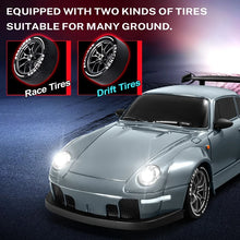 Load image into Gallery viewer, 4WD RC Drift Car With LED Light 2.4G Radio 20KM/h High Speed Remote Control Racing Cars Vehicle Model Toy Gift for Boy Girl Kid
