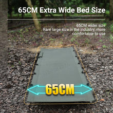 Load image into Gallery viewer, Portable Camping Bed Folding Camping Bed Outdoor Bed Comfortable Camping Sleeping Bed for Adults and Children
