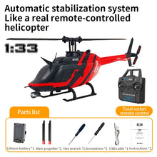Load image into Gallery viewer, Coolbank 1:33 Scale C138 Rc Era Simulation 206 Rc Helicopter Altitude Hold 2.4g RC 6axis Gyro Expert Hobbyists Boy Birthday Gift
