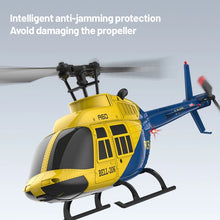 Load image into Gallery viewer, RC EAR A60 Bell 206 RC Helicopter RTF 1:42 Bell206 2.4G RC Helicopter Optical Flow Localization Altitude Hold RC Helicopter RTF
