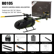 Load image into Gallery viewer, New C186 Remote-Controlled Helicopter Model Toy
