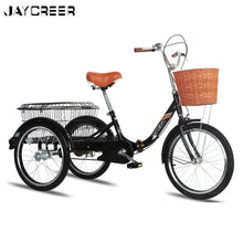 Load image into Gallery viewer, JayCreer 20 Inches Adult Tricycle Trike
